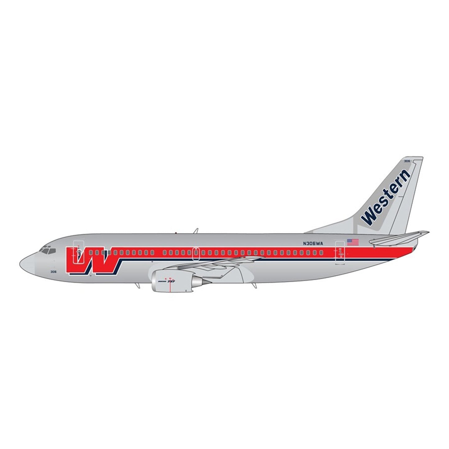 1400 Western B737300 N306WA