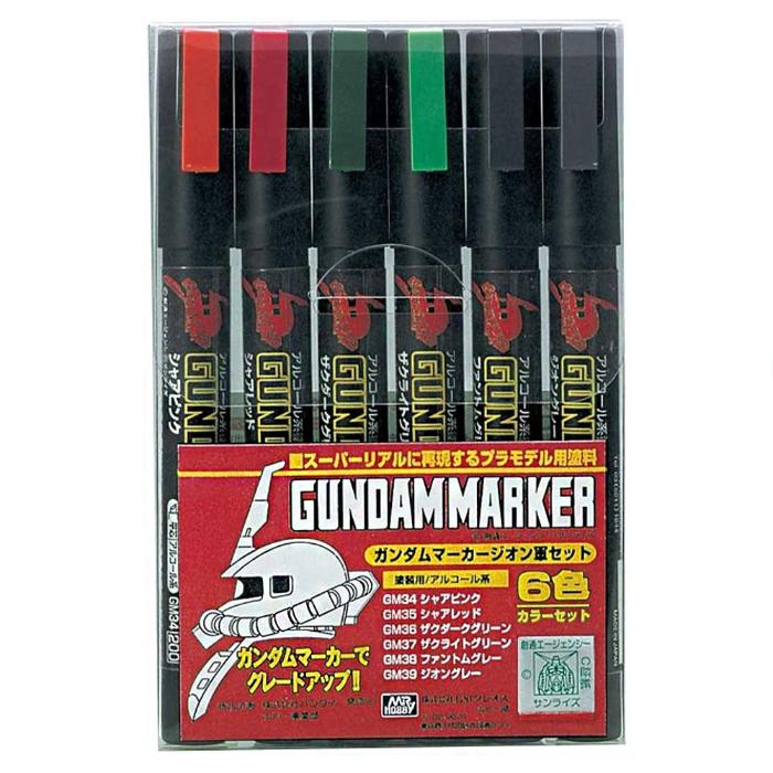 Gundam Marker Zeon Set