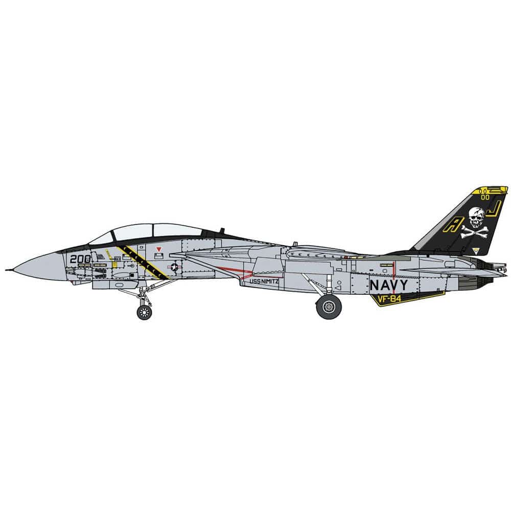 1/72 F-14A TOMCAT - VF-84 JOLLY ROGERS -