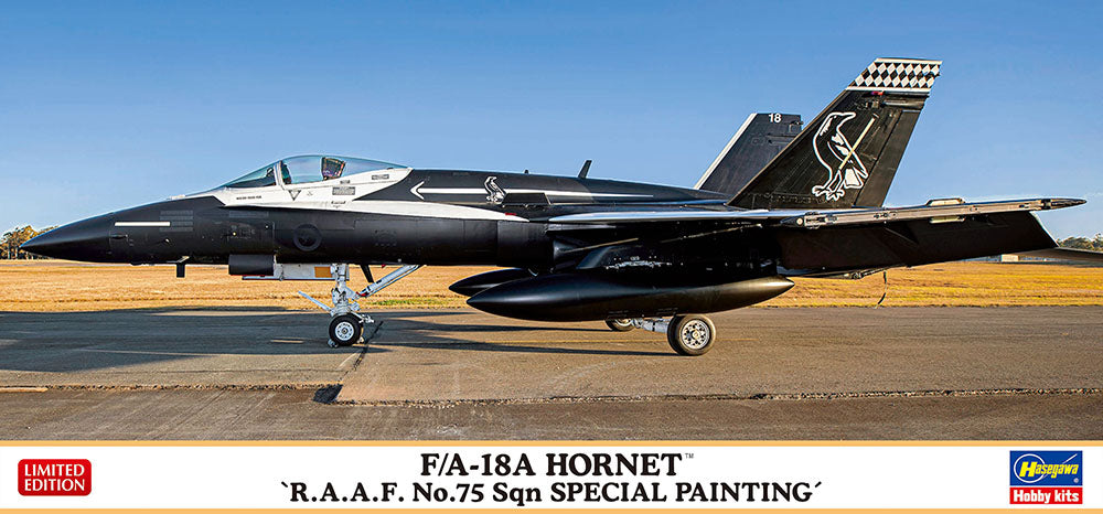 1/72 RAAF F/A18A Hornet 75 Sqn. Commem. Design (Magpie) 2021