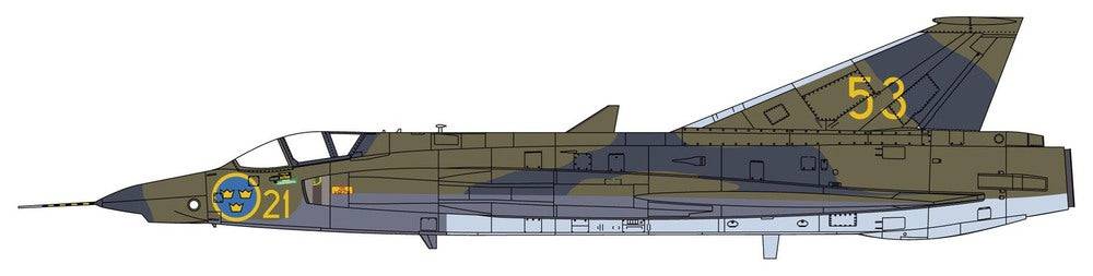 1/48 J35/S35E/RF-35 DRAKEN - SCANDINAVIAN DRAKEN -