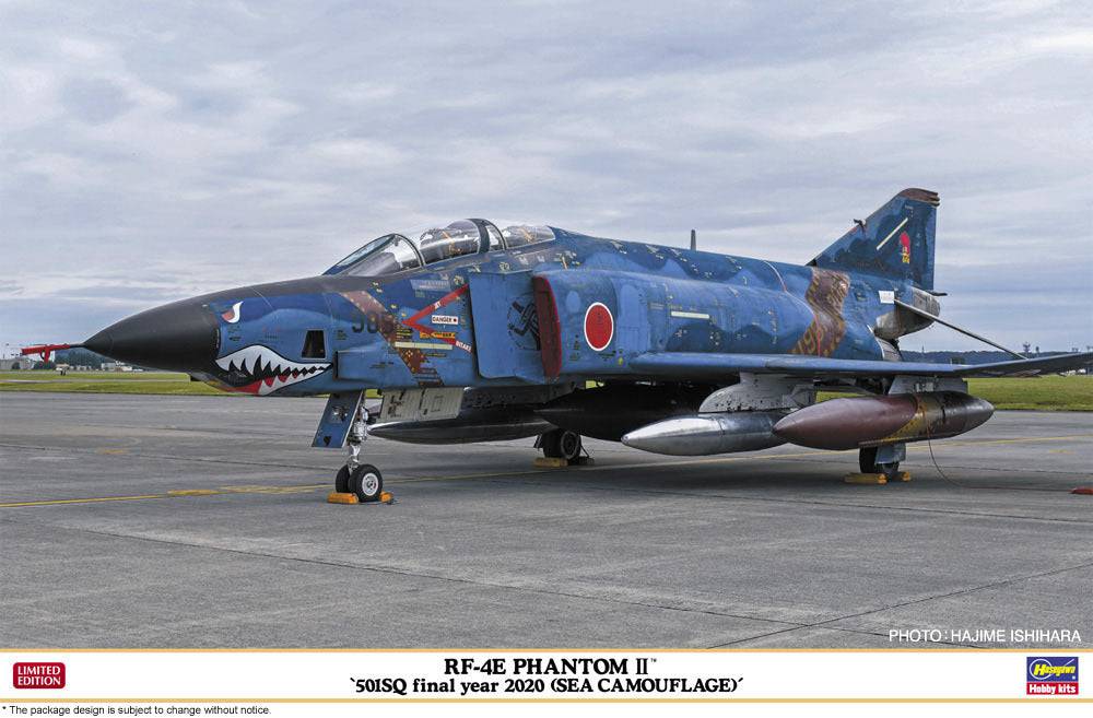 1/48 RF-4E PHANTOM II - 501SQ final year 2020 SEA CAMOUFLAGE -