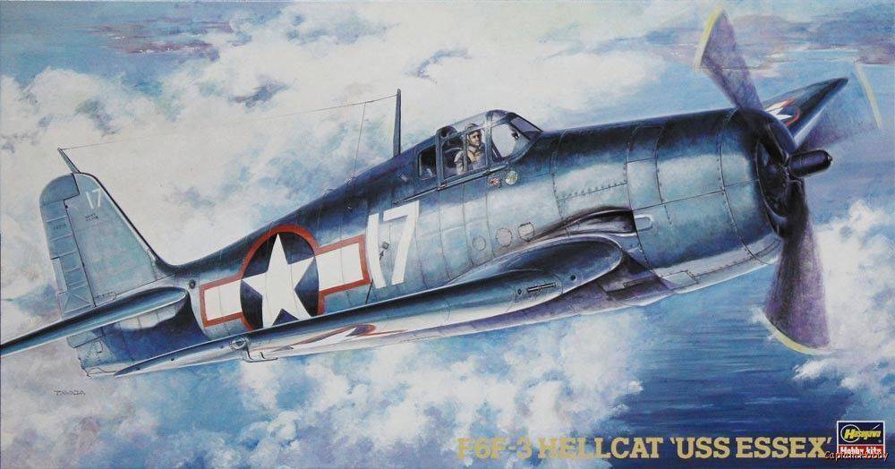 1/48 F6F3 HELLCAT USS ESSEX