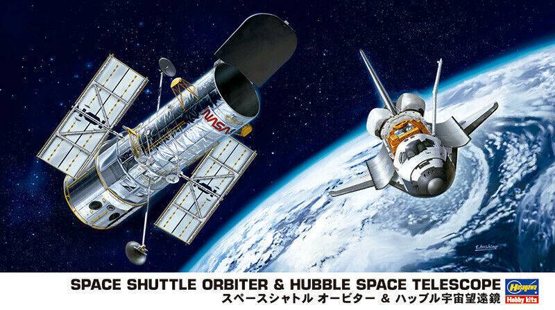 1/200 SPACE SHUTTLE ORBITER & HUBBLE SPACE TELESCOPE