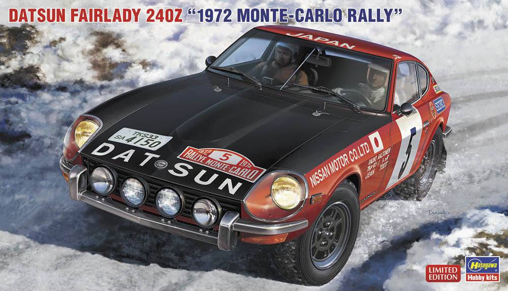 1/24 DATSUN FAIRLADY 240Z - 1972 MONTE-CARLO RALLY -
