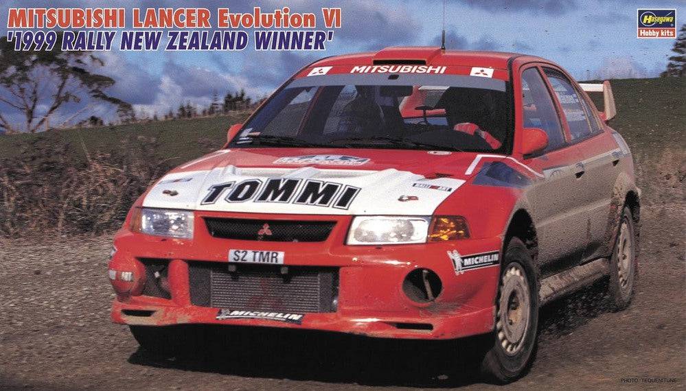 1/24 MITSUBISHI LANCER Evolution VI - 1999 RALLY NEW ZEALAND WINNER -