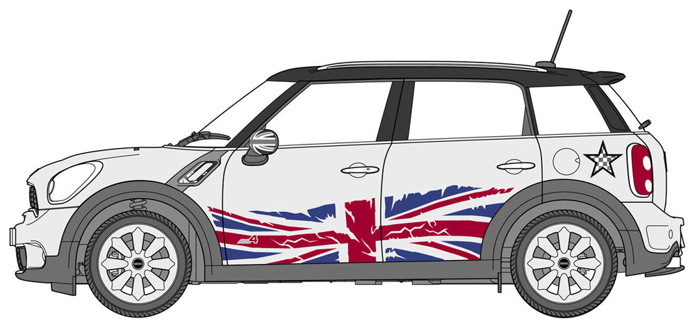 1/24 MINI COOPER S COUNTRYMAN ALL4 UNION JACK PART 2