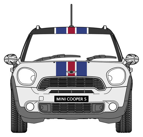 1/24 MINI COOPER S COUNTRYMAN ALL4 UNION JACK PART 2
