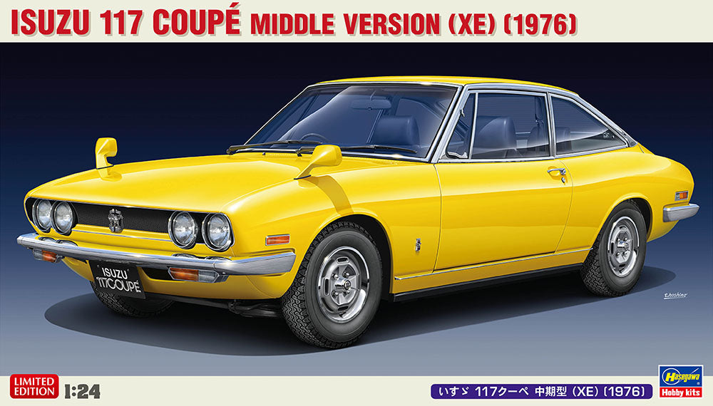 1/24 ISUZU 117 COUPE MIDDLE VERSION (XE) (1976)