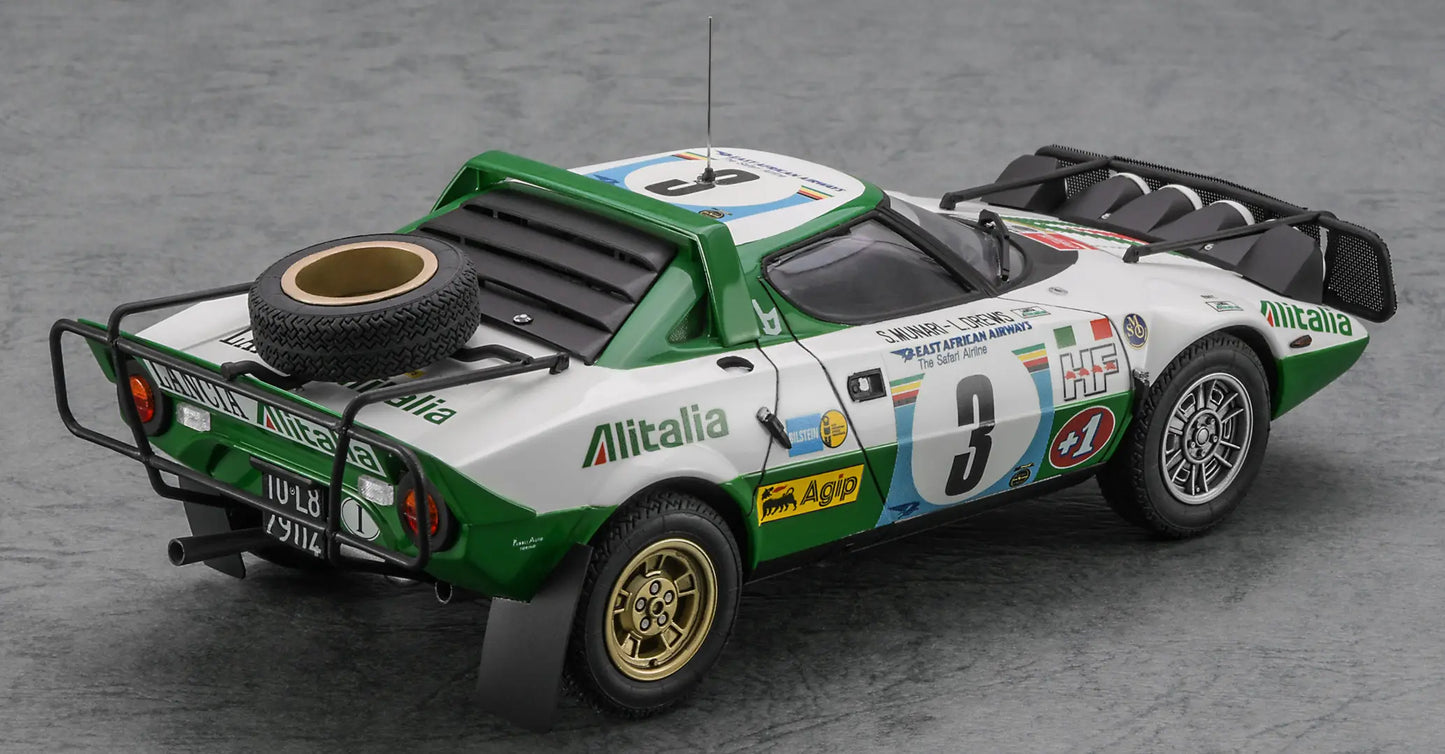 1/24 LANCIA STRATOS HF "1975 SAFARI RALLY"