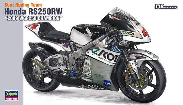 1/12 SCOT RACING TEAM HONDA RS250RW - 2009 WGP250 CHAMPION -