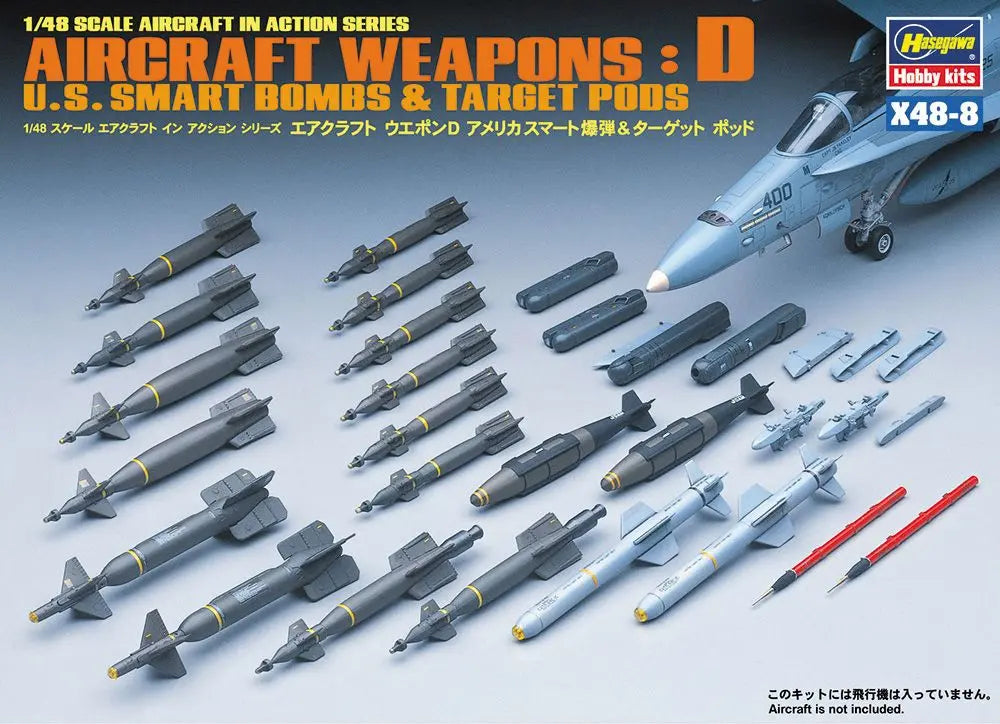 1/48 AIRCRAFT WEAPONS D: U.S. SMART BOMBS & TARGET PODS