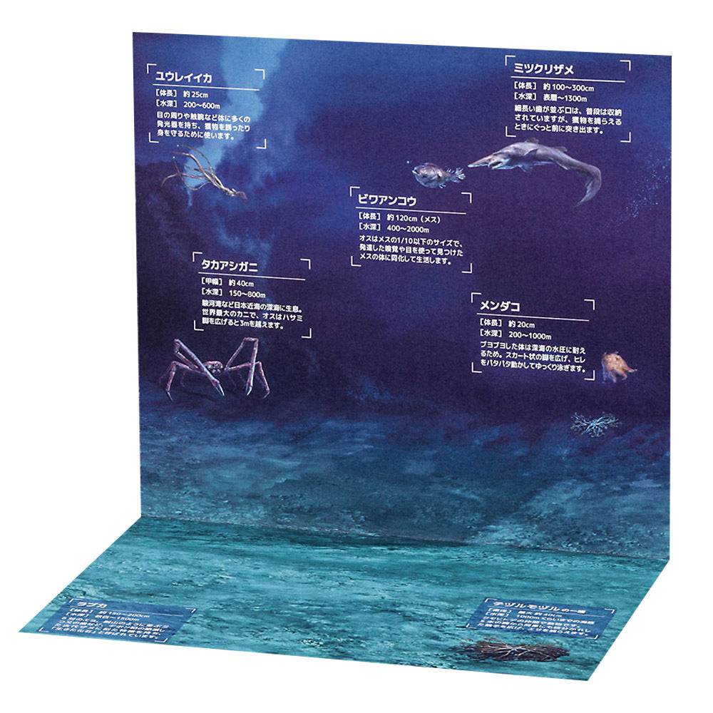 1/72 Manned Research Submersible SHINKAI 6500 SEABED DIORAMA SET