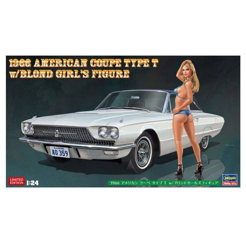 1/24 1966 AMERICAN COUPE TYPE T w/BLOND GIRL ? S FIGURE