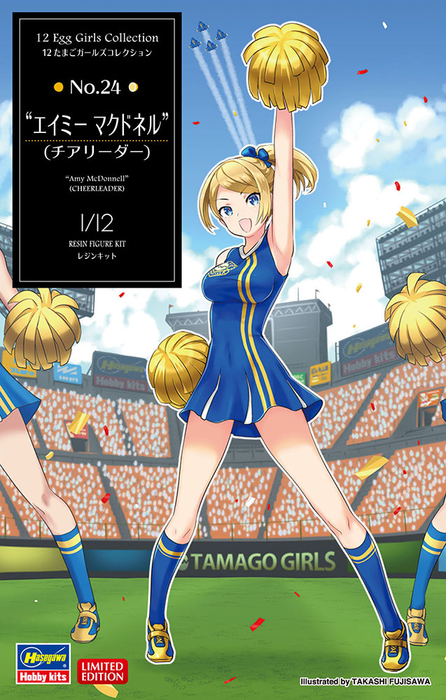 1/12 12 Egg Girls Collection No.24 Amy McDonnell CHEERLEADER