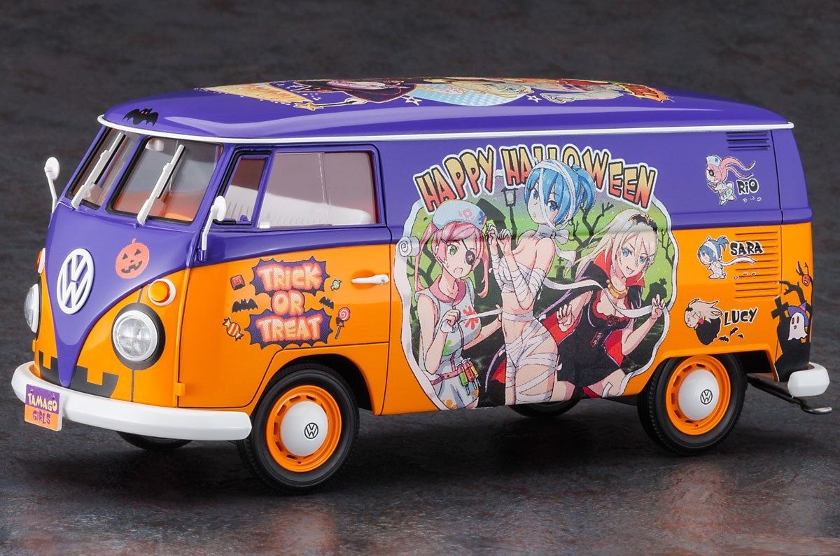 1/24 Volkswagen Type 2 Delivery Van “Egg Girls Happy Helloween�