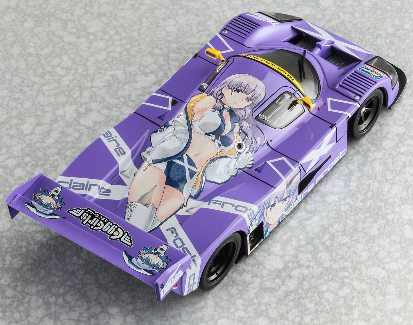 1/24 SAUBER MERCEDES C9 "Claire Frost" with FIGURE