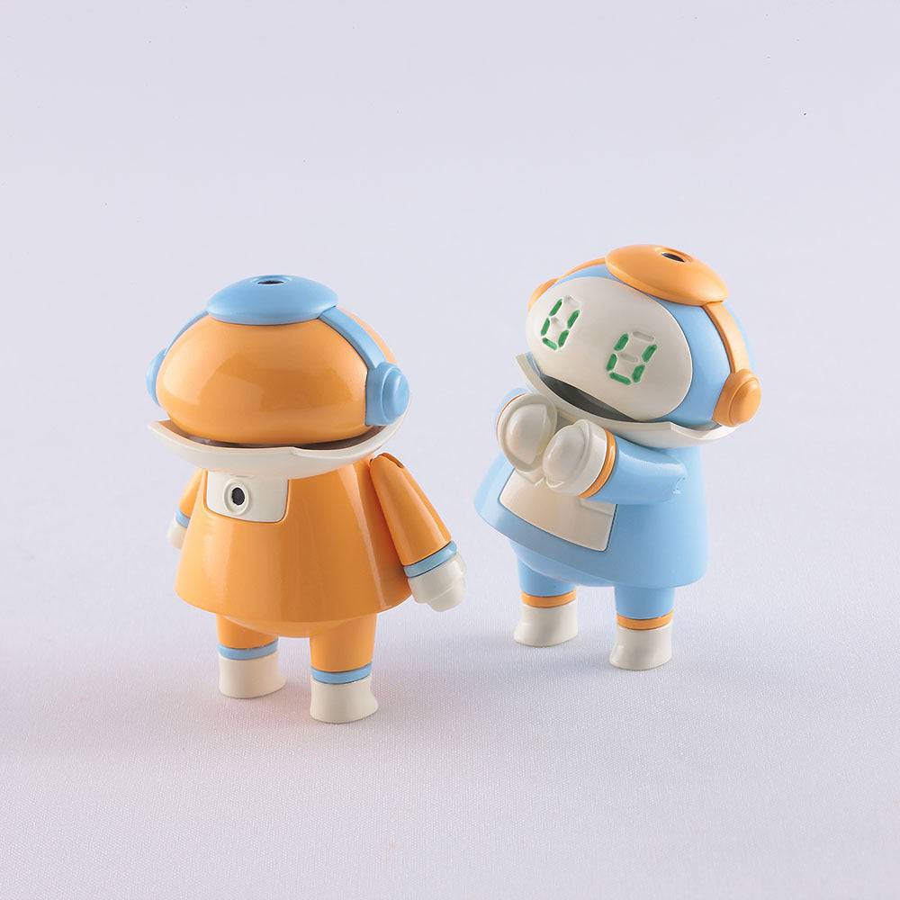 Tiny MechatroMATE No.01 - Skyblue and Orange - Two kits in the box
