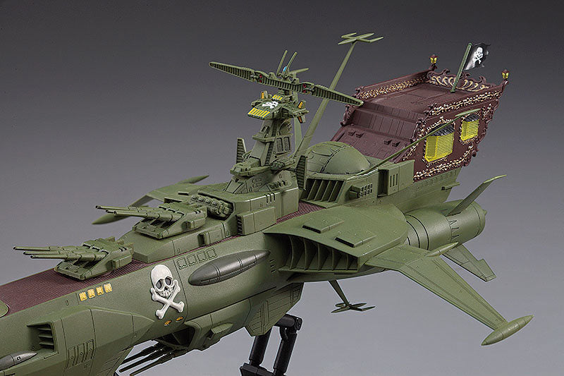 1/1500 "Captain Harlock Space Pirate Dimension Voyage" Space Pirate Battleship Arcaida First Ship