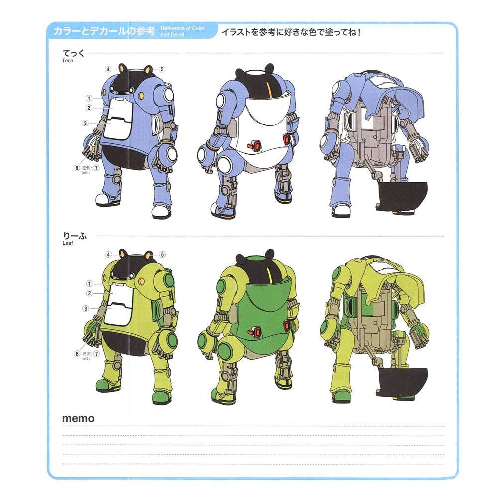 1/35 MechatroWeGo No.13 RS - Tech and Leaf - Two kits in the box