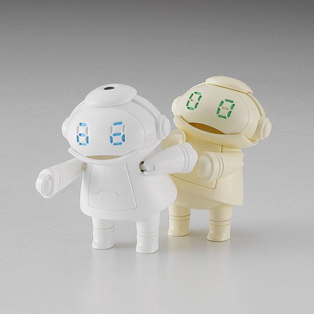TINY MechatroMATE No.03 Replacement face set - Ivory and Blank - Two kits in the box