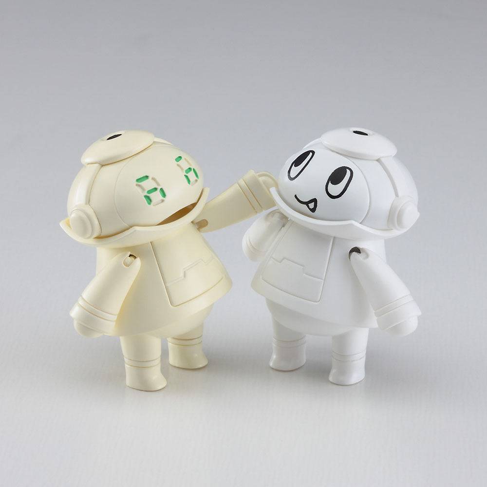TINY MechatroMATE No.03 Replacement face set - Ivory and Blank - Two kits in the box