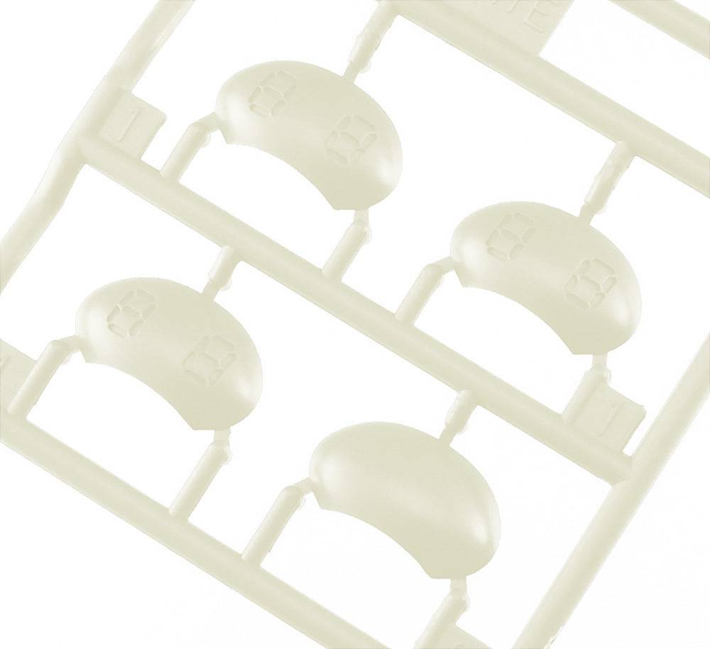TINY MechatroMATE No.03 Replacement face set - Ivory and Blank - Two kits in the box