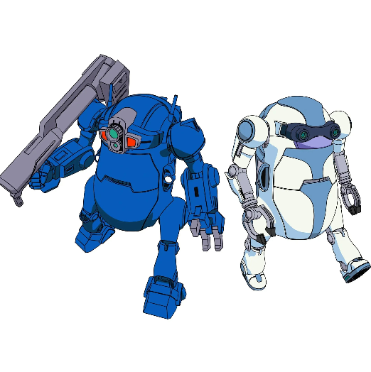 image1_1/35 MechatroWeGo VOTOMS collab series Vol.4 "STRIKEDOG & YPSILON" (Two kits in the Box)