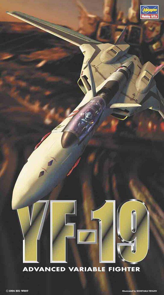 1/72 Macross Plus YF19 Advanced Variable Fighter