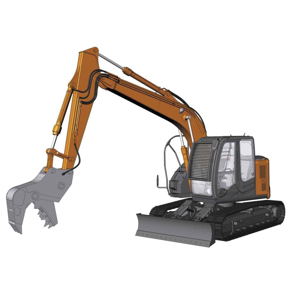 1/35 HITACHI EXCAVATOR ZAXIS 135US CRUSHER