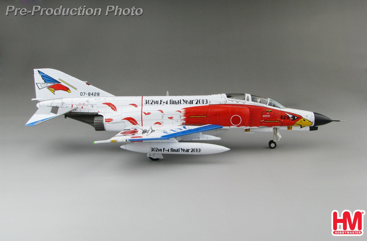 1/72 McDonnell Douglas F-4EJ Kai 302sq F-4 final Year 2019 (White)