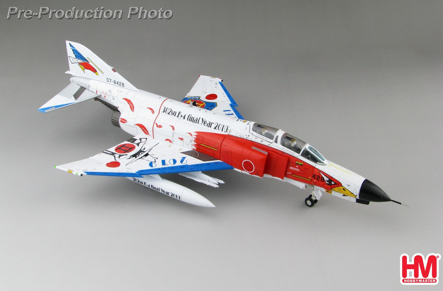 1/72 McDonnell Douglas F-4EJ Kai 302sq F-4 final Year 2019 (White)