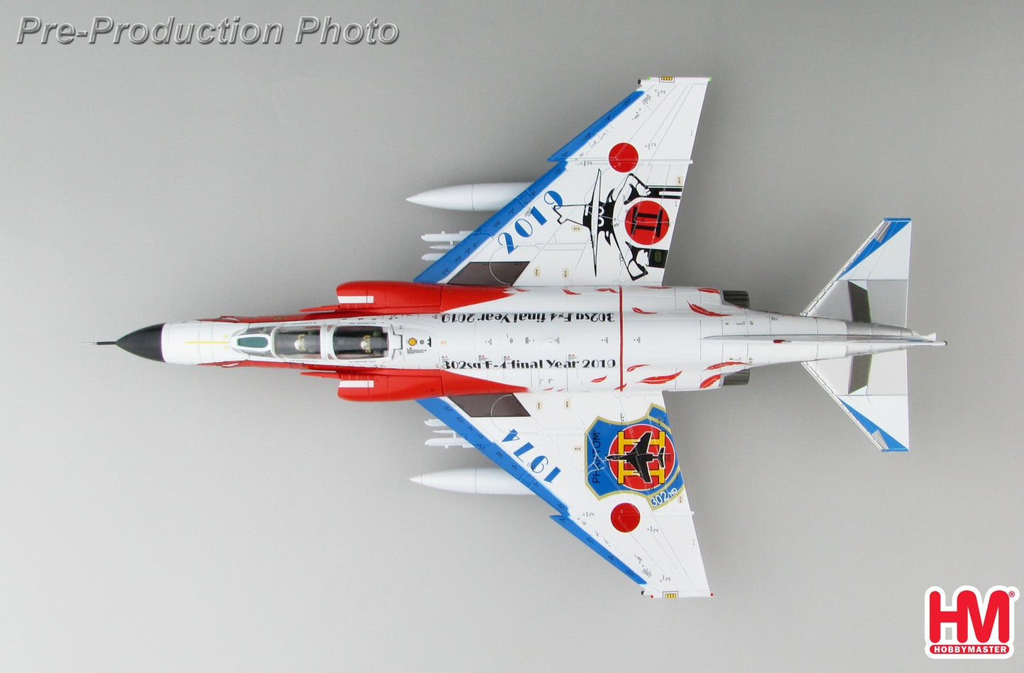 1/72 McDonnell Douglas F-4EJ Kai 302sq F-4 final Year 2019 (White)