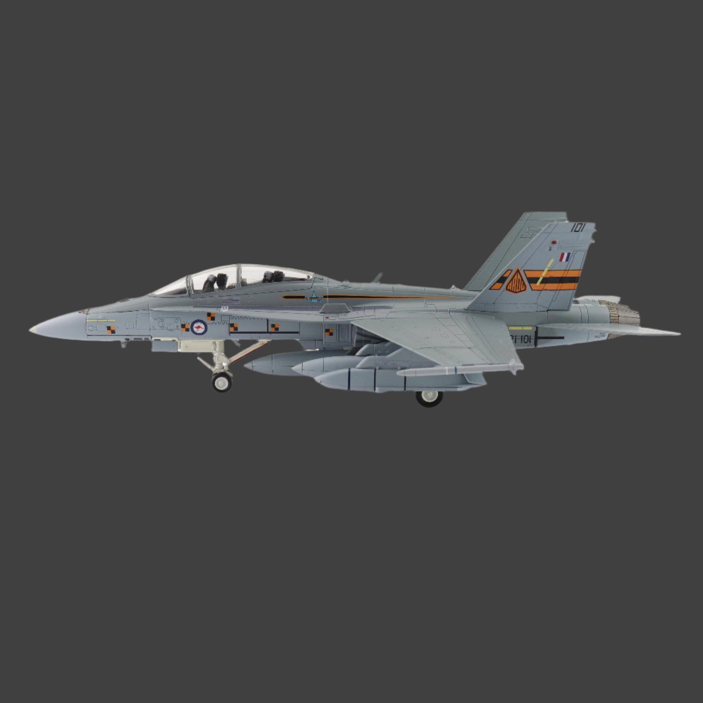 1/72 F/A-18B Hornet "ARDU" A21-101 RAAF (with 2 x AGM-158)