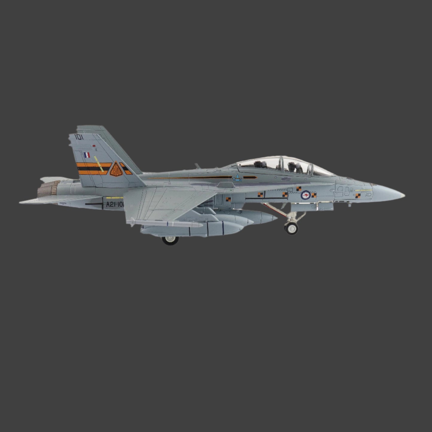1/72 F/A-18B Hornet "ARDU" A21-101 RAAF (with 2 x AGM-158)