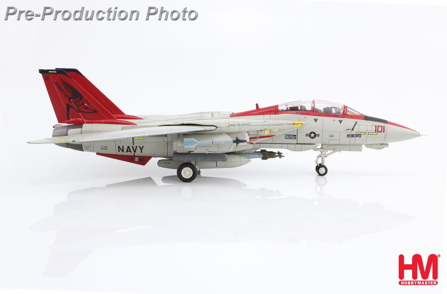 1/72 F-14B Tomcat 162923 VF-101 "Grim Reapers" NAS Oceana Airshow 1997