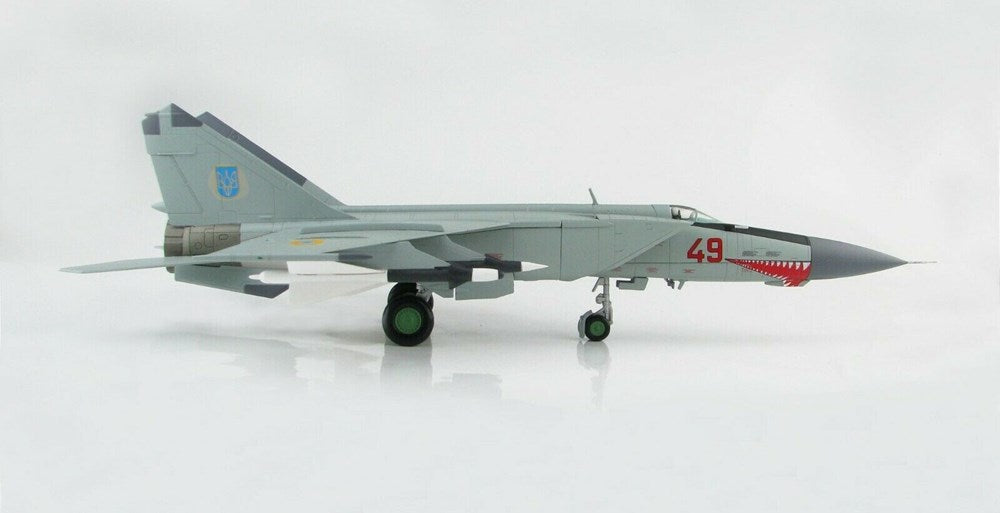 1/72 MIG-25PD - Foxbat - Red 49 146th Fighter Aviation Regiment Ukranian Air Force Vasilkov 1995