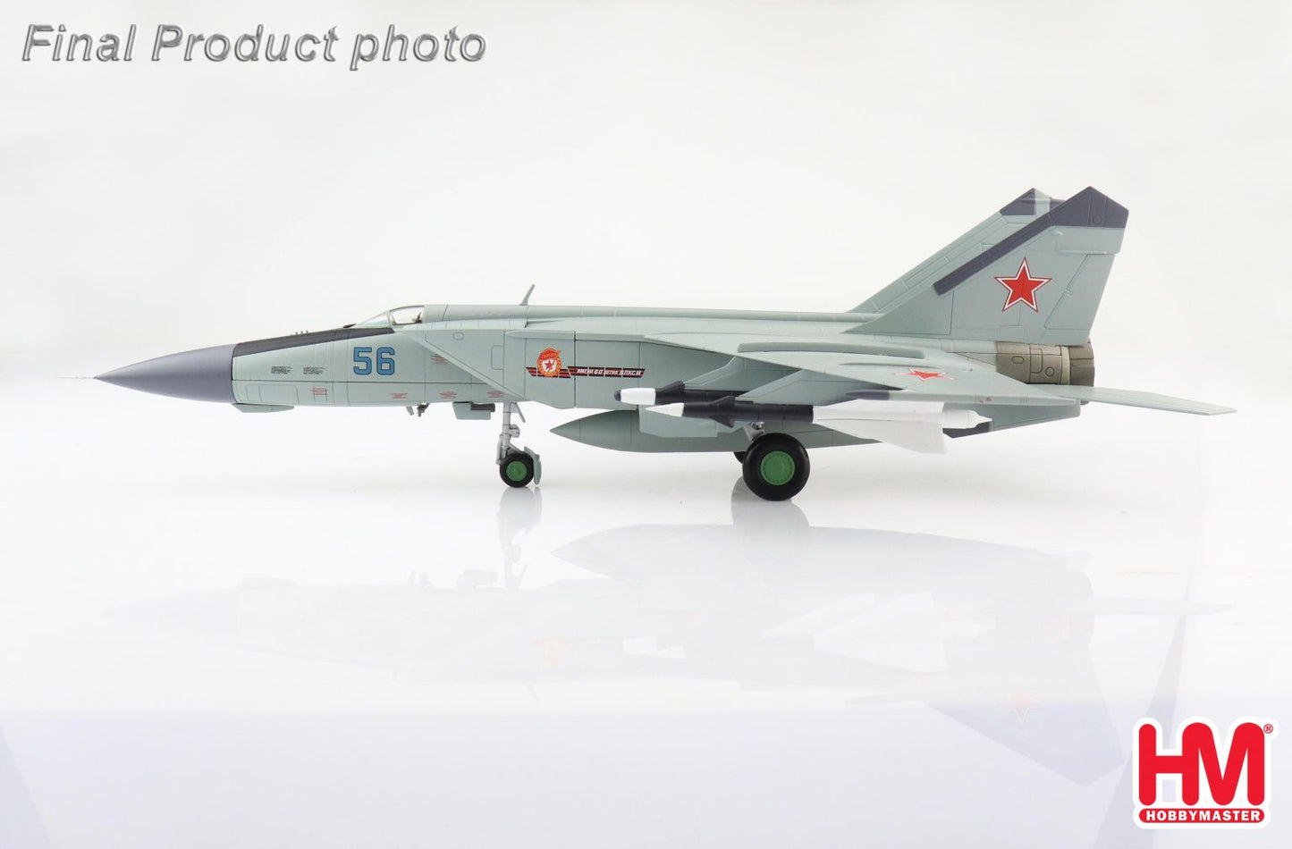 1/72 MIG-25PD Foxbat Blue 56 146th GvIAP 8th USSR Air Defence Army 1980s