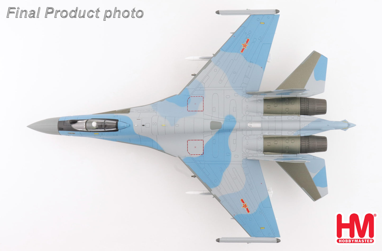 1/72 Su-35S Flanker E 61271 PLAAF China (with 2 x PL-17 4 x R-77M)
