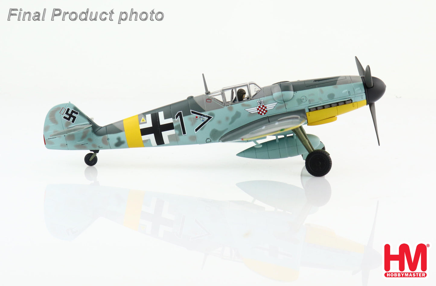 1/48 Bf-109G-6 "Mato Dukovac" 15. (Kroat)/JG.52 Croatia Air Force Crimea April 1944