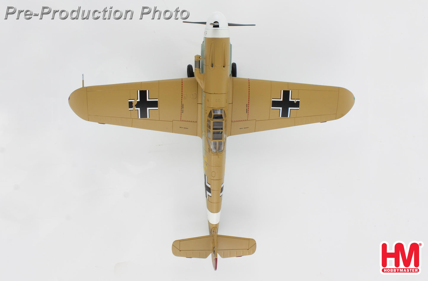 1/48 Bf-109F-4 Trop "Star of Africa" flown by Lt. Hans-Joachim Marseille 3./JG 27 Libya Feb 1942