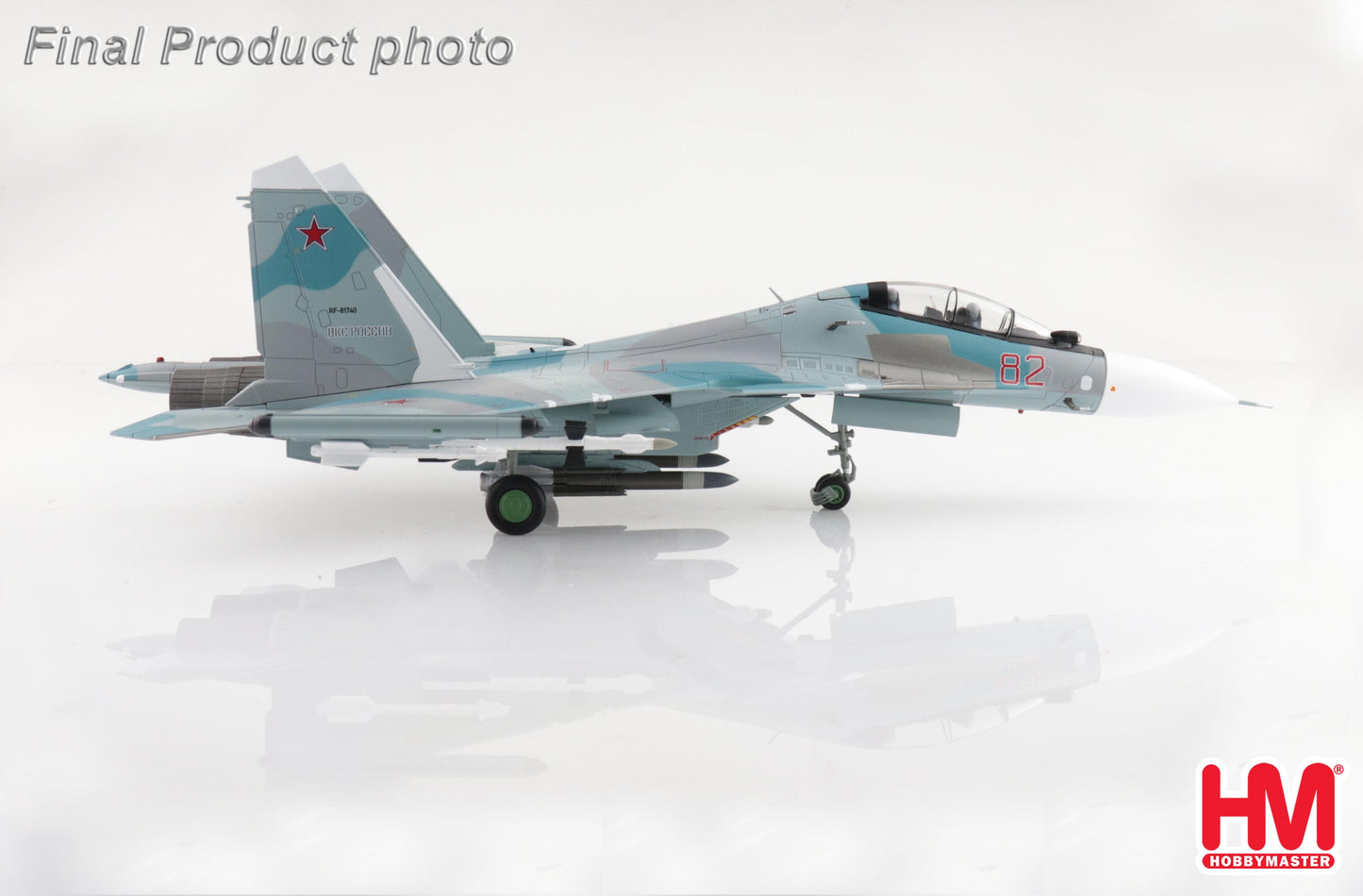 1/72 Su-30SM Red 82/RF-81740 Russian Air Force Kubinka AB 2018 (with 2 x KH-31 2 x KAB500KR 2 x R77 2 x R73 2 x R27)