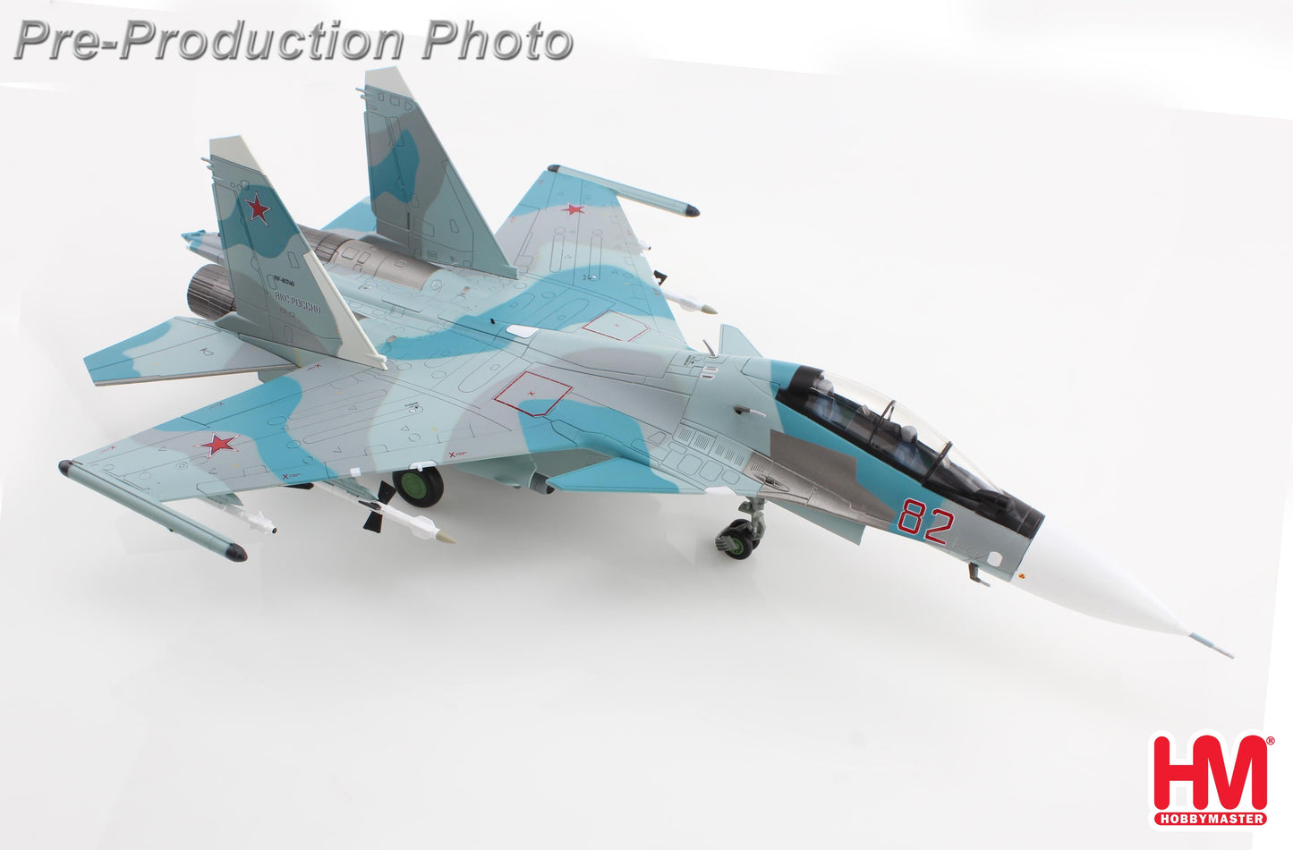 1/72 Su-30SM Red 82/RF-81740 Russian Air Force Kubinka AB 2018 (with 2 x KH-31 2 x KAB500KR 2 x R77 2 x R73 2 x R27)