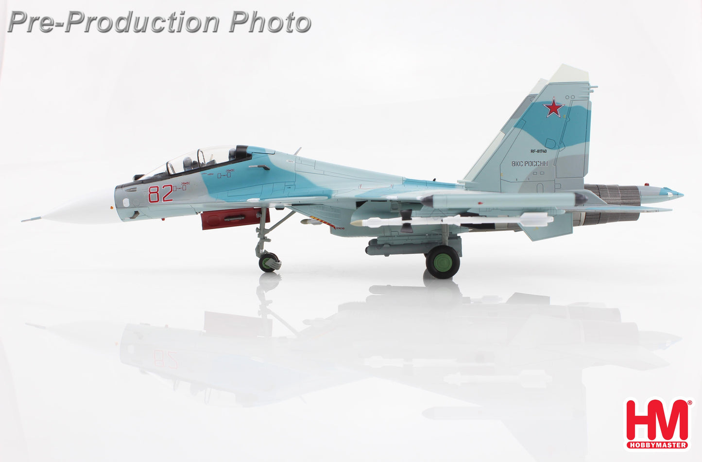 1/72 Su-30SM Red 82/RF-81740 Russian Air Force Kubinka AB 2018 (with 2 x KH-31 2 x KAB500KR 2 x R77 2 x R73 2 x R27)