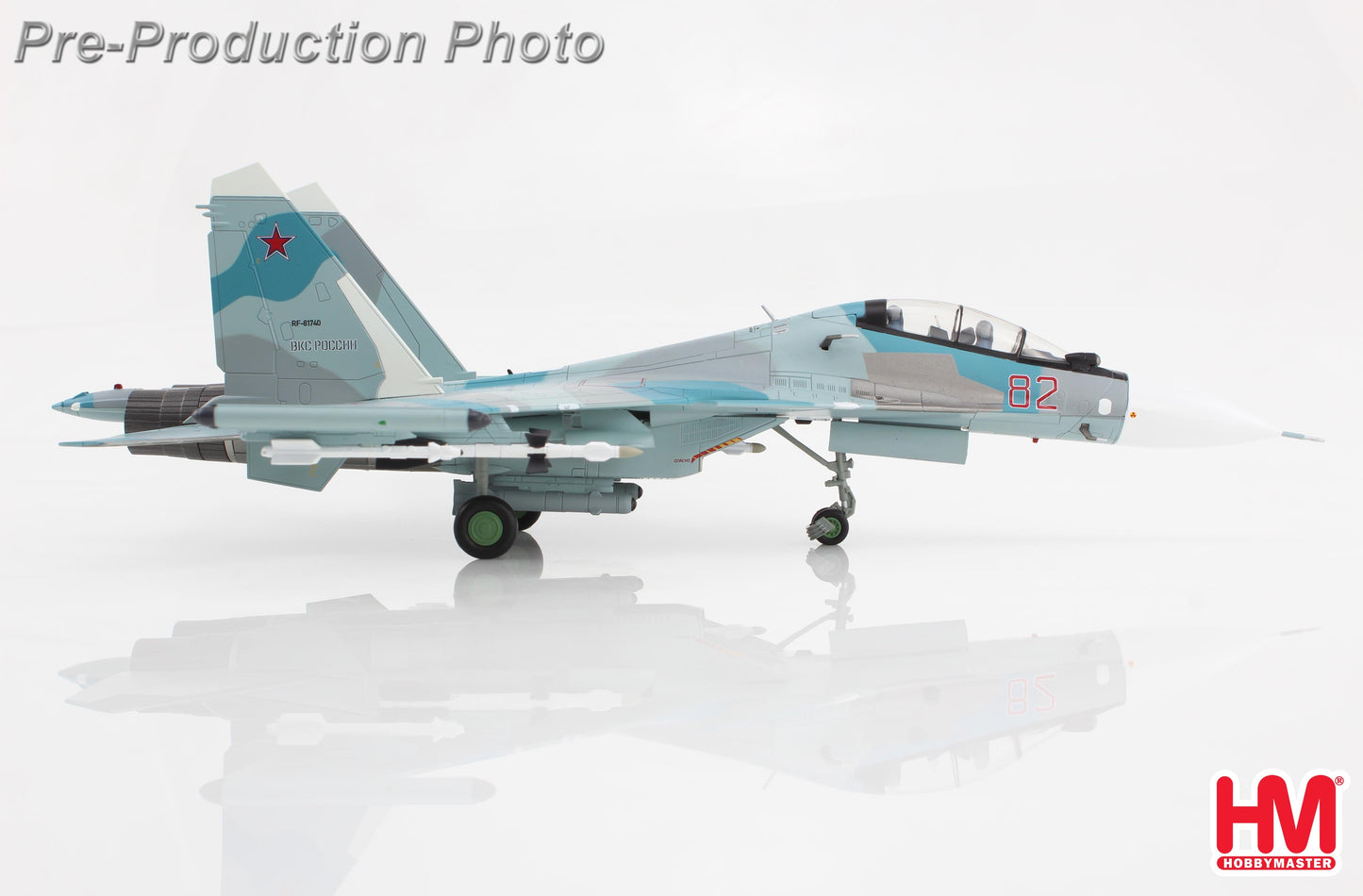 1/72 Su-30SM Red 82/RF-81740 Russian Air Force Kubinka AB 2018 (with 2 x KH-31 2 x KAB500KR 2 x R77 2 x R73 2 x R27)