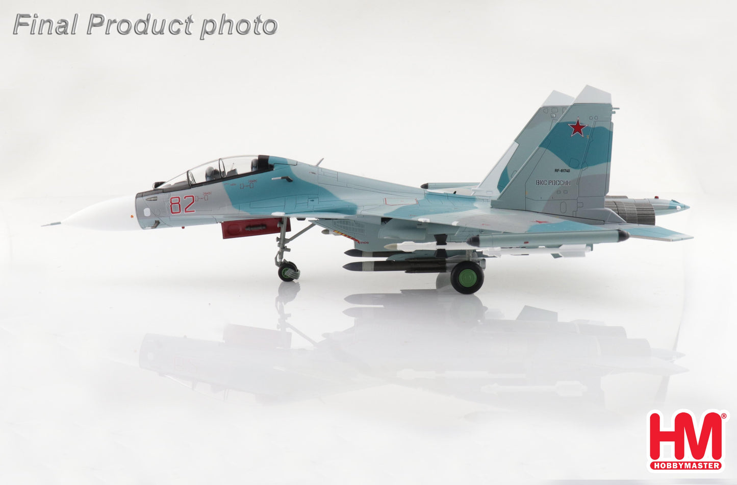 1/72 Su-30SM Red 82/RF-81740 Russian Air Force Kubinka AB 2018 (with 2 x KH-31 2 x KAB500KR 2 x R77 2 x R73 2 x R27)