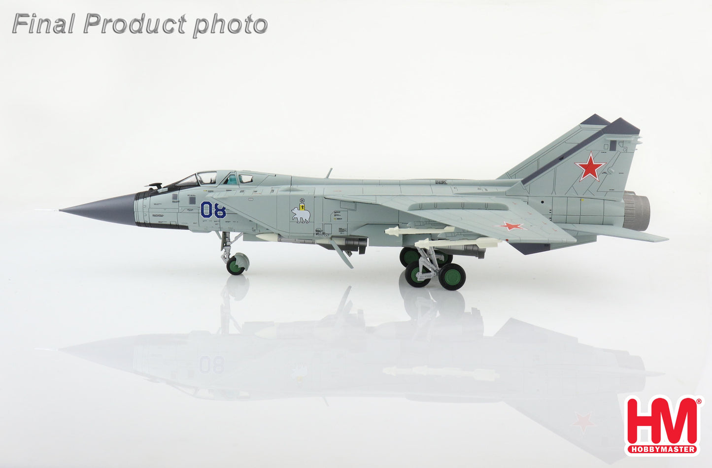 1/72 MiG-31B Foxhound Blue 08 (early version) Russian Air Force