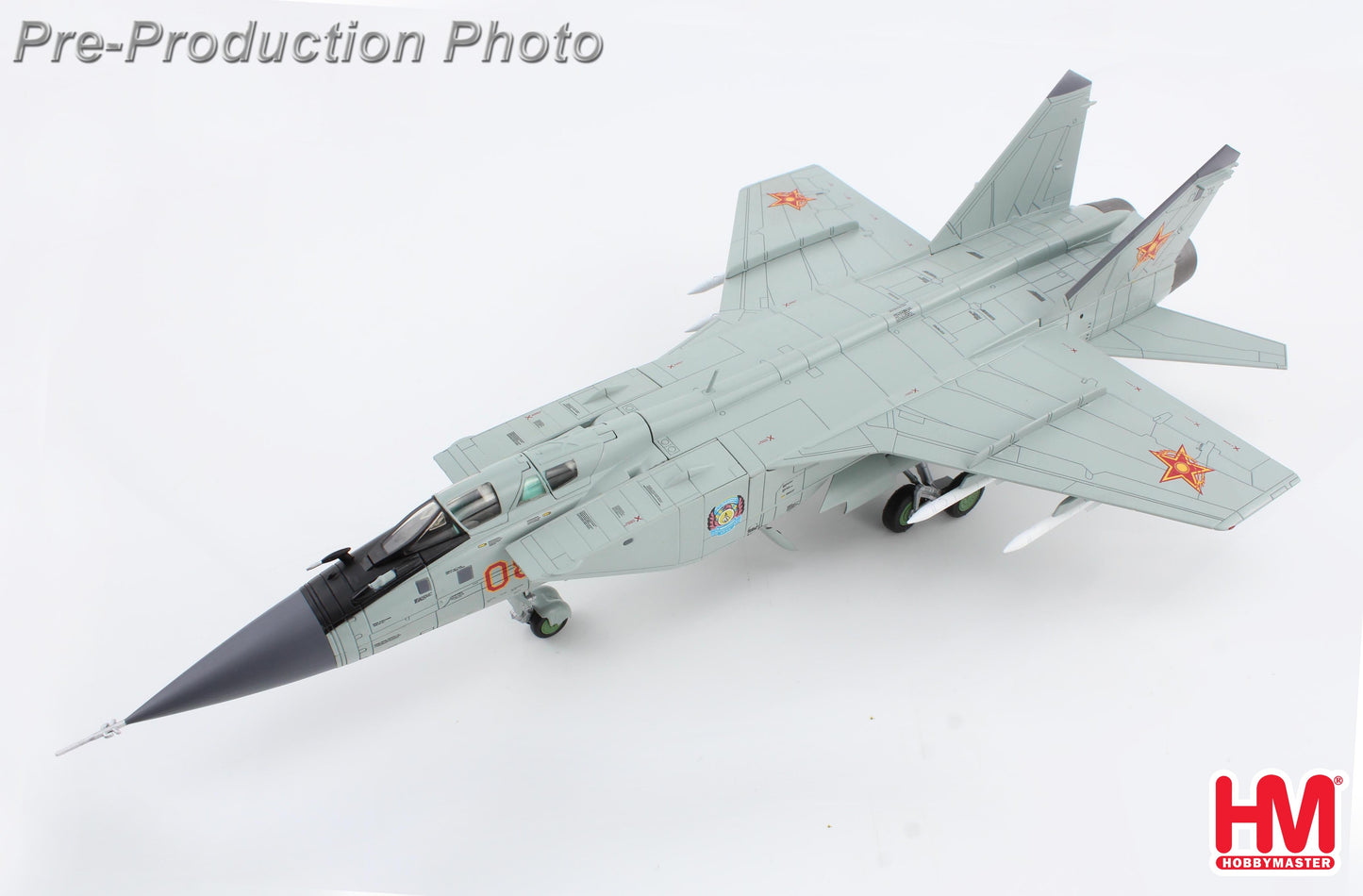 1/72 MiG-31B Red 08 Kazakhstan Air Defense Forces 610th Air Base Sary-Arka Airport 2012