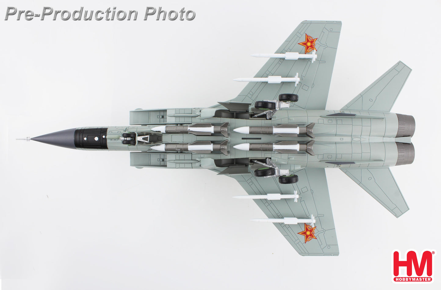 1/72 MiG-31B Red 08 Kazakhstan Air Defense Forces 610th Air Base Sary-Arka Airport 2012