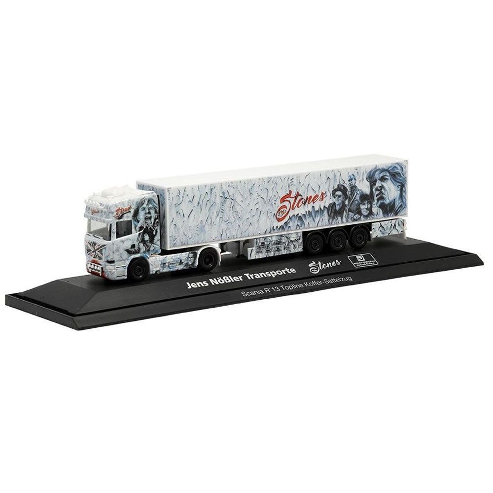 1/87 Scania Box Semitrailer - The Stones -
